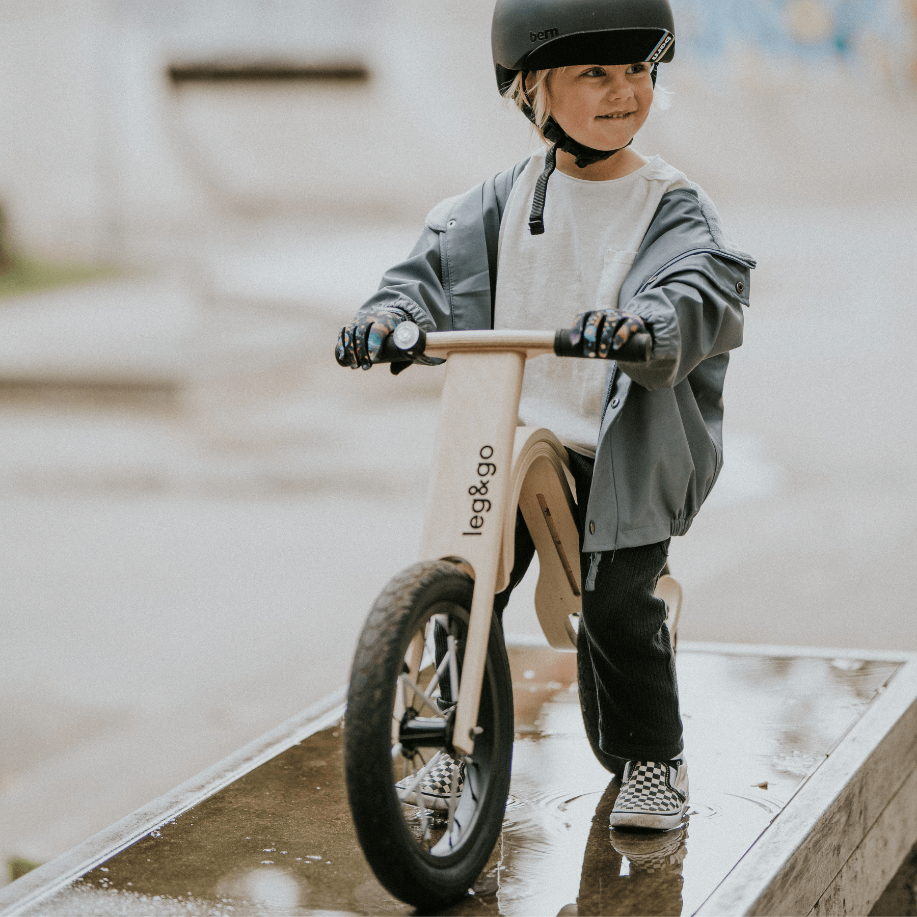 Balance Bike 3in1 Laufrad aus Holz