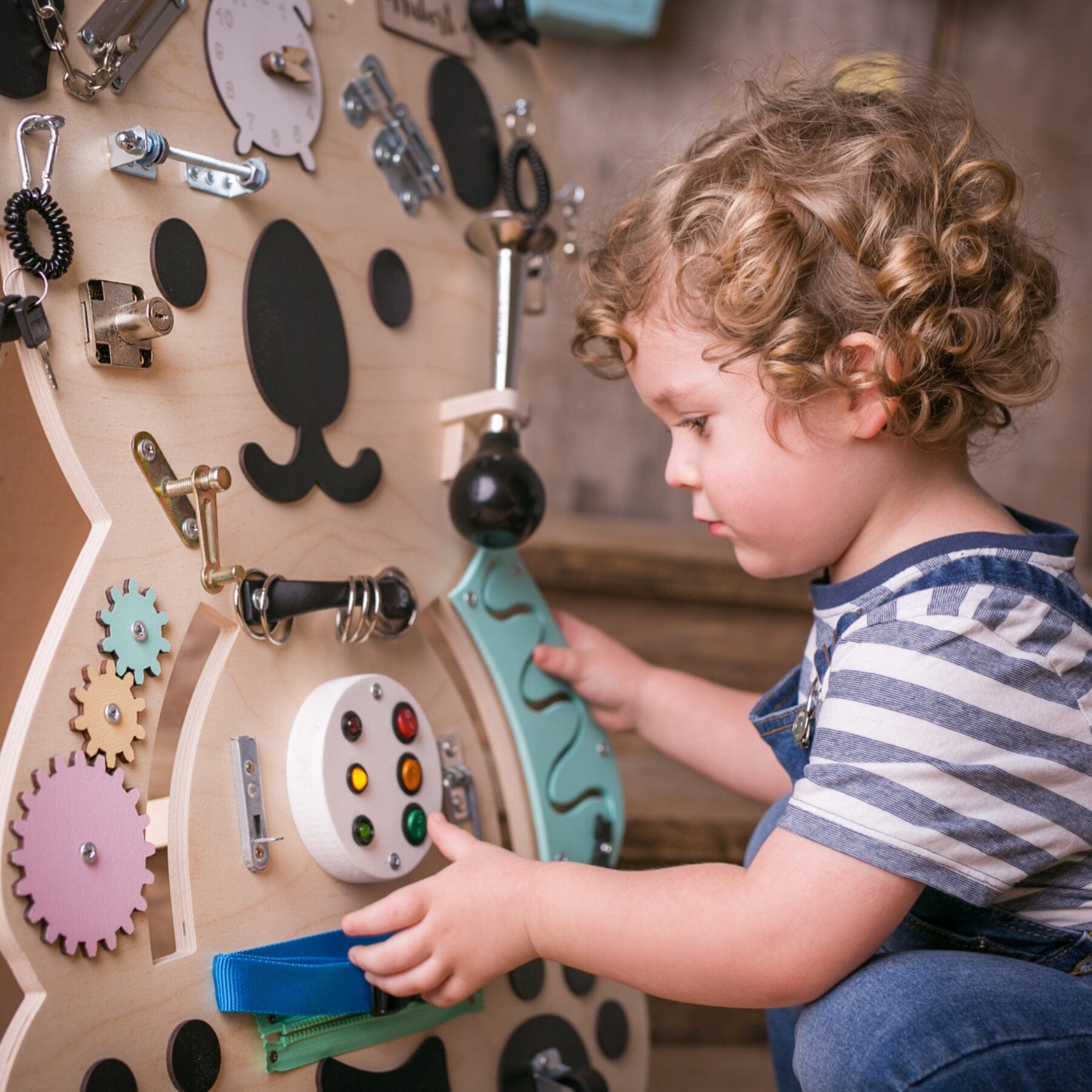 Activity Board Busy Board Koala - Henry - LeoBabys